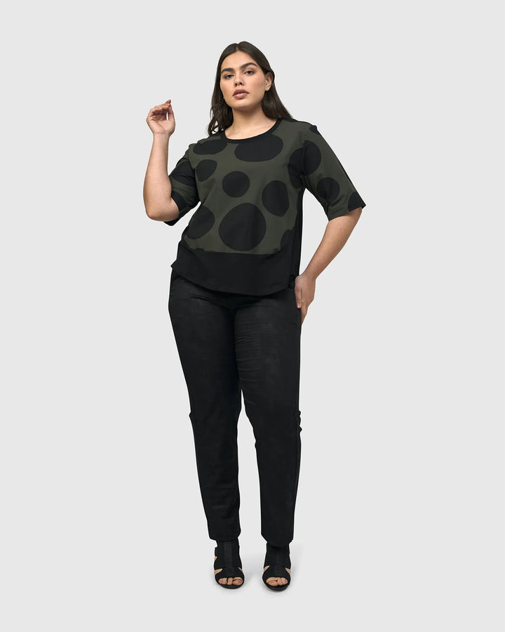 Urban Miyazaki Dots Tee, Khaki