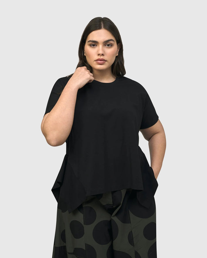 Urban Yamamoto Relaxed Top, Black