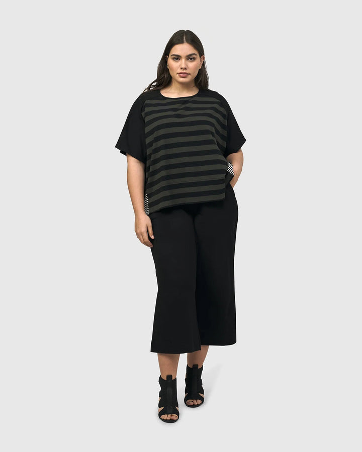 Urban Splice Boxy Tee, Stripes