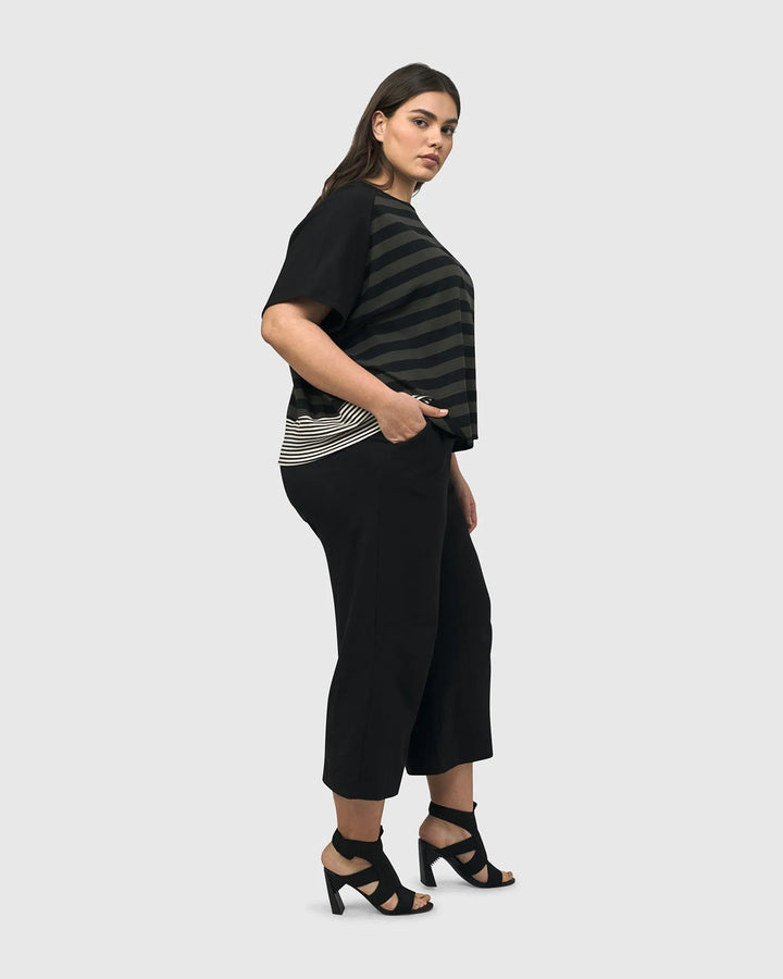 Urban Splice Boxy Tee, Stripes