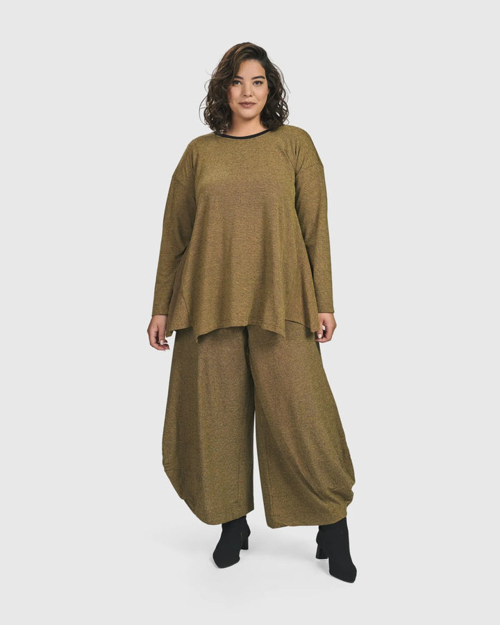 Essential Flared Top, Honey