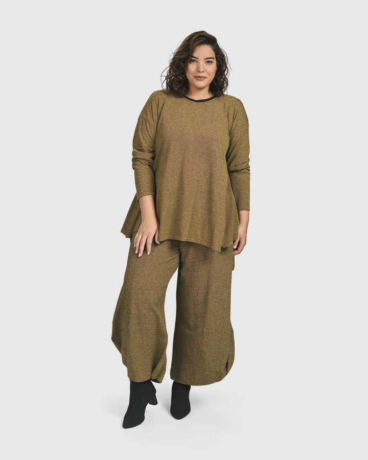 Essential Flared Top, Honey