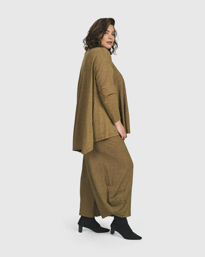 Essential Flared Top, Honey
