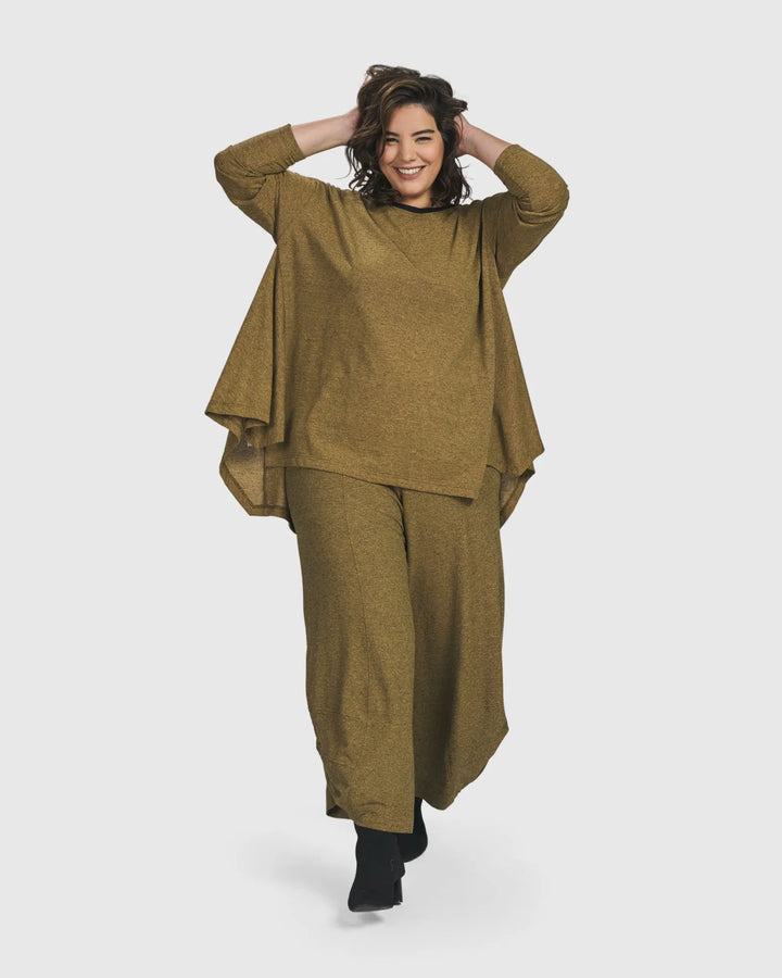 Essential Flared Top, Honey