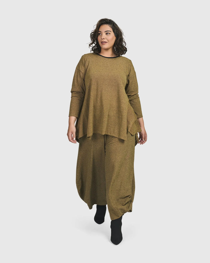 Essential Flared Top, Honey