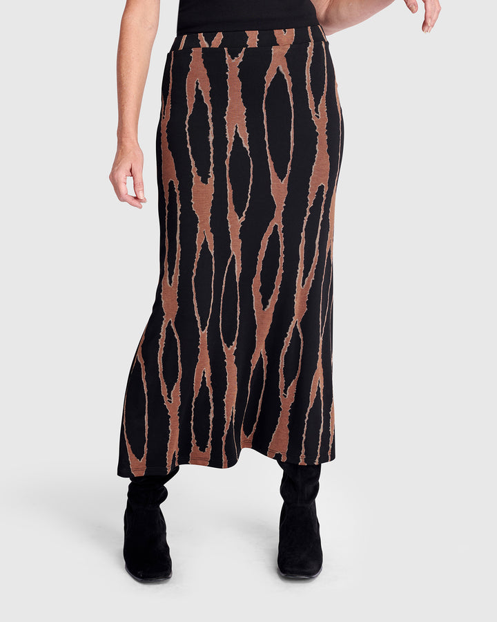 Laurel Pencil Skirt, Wood