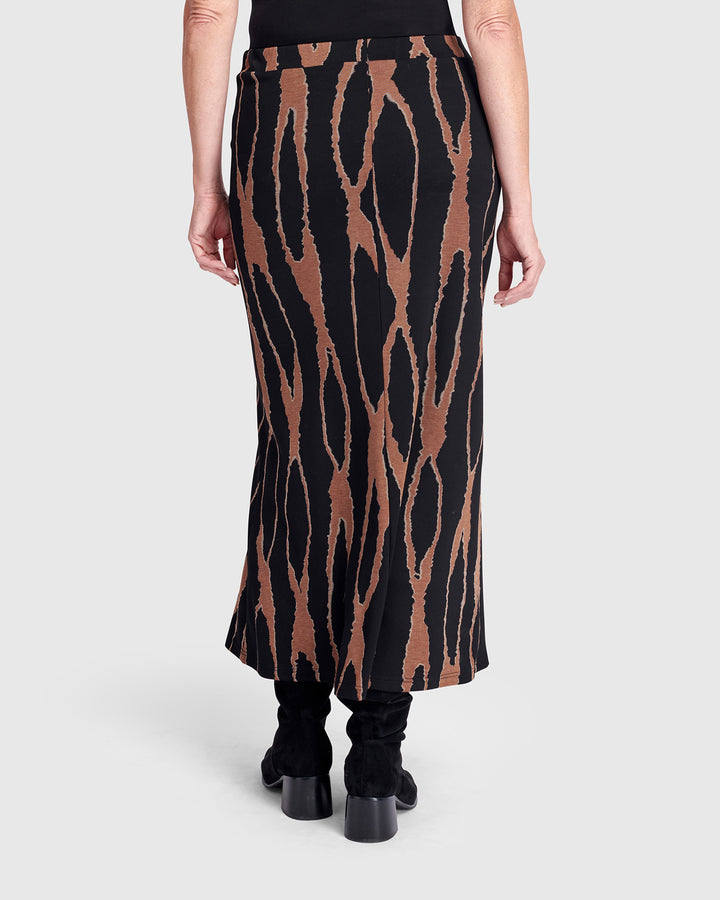 Laurel Pencil Skirt, Wood