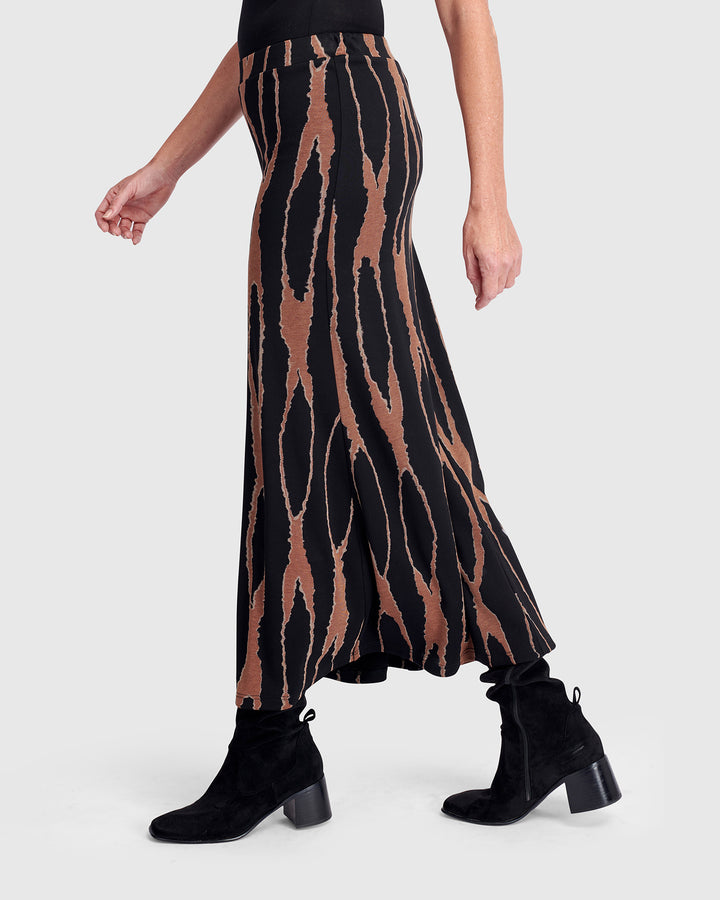 Laurel Pencil Skirt, Wood