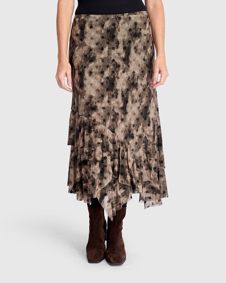 Wend Mesh Skirt, Aquarelle