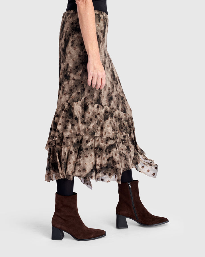 Wend Mesh Skirt, Aquarelle