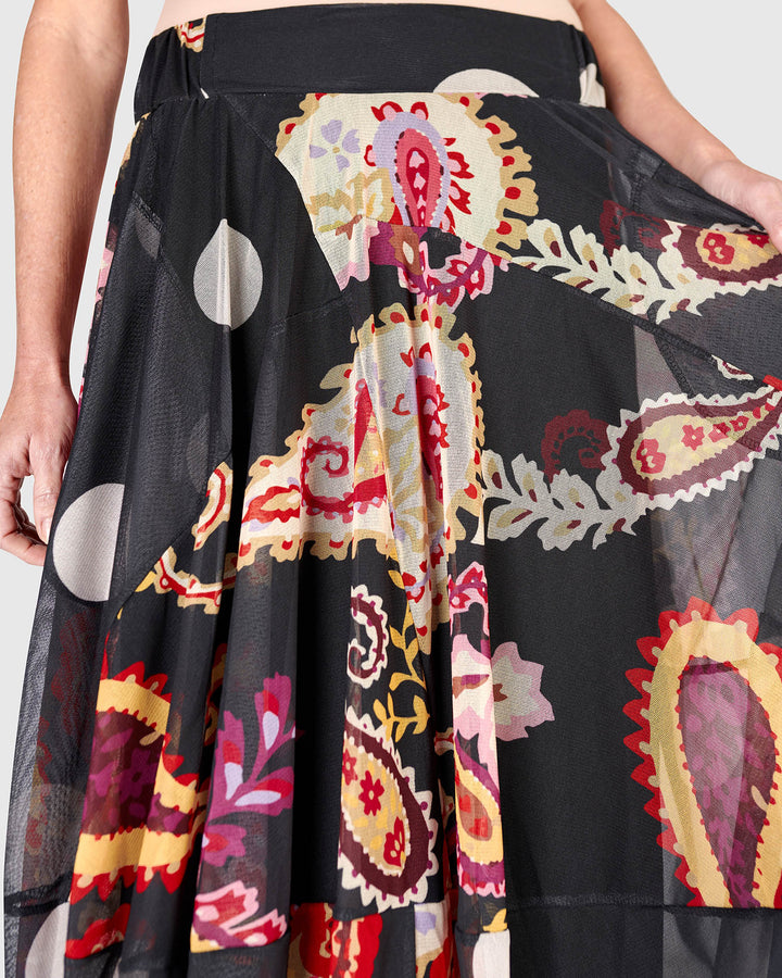 Chateau Cocoon Skirt, Fiesta