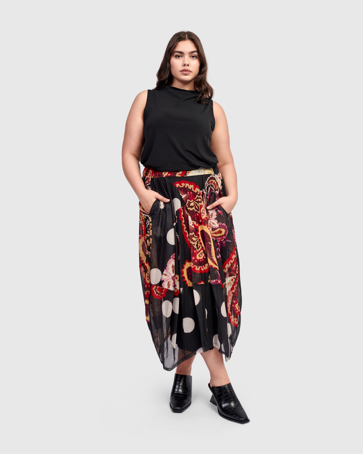 Essential Slinky Bistro Top, Black
