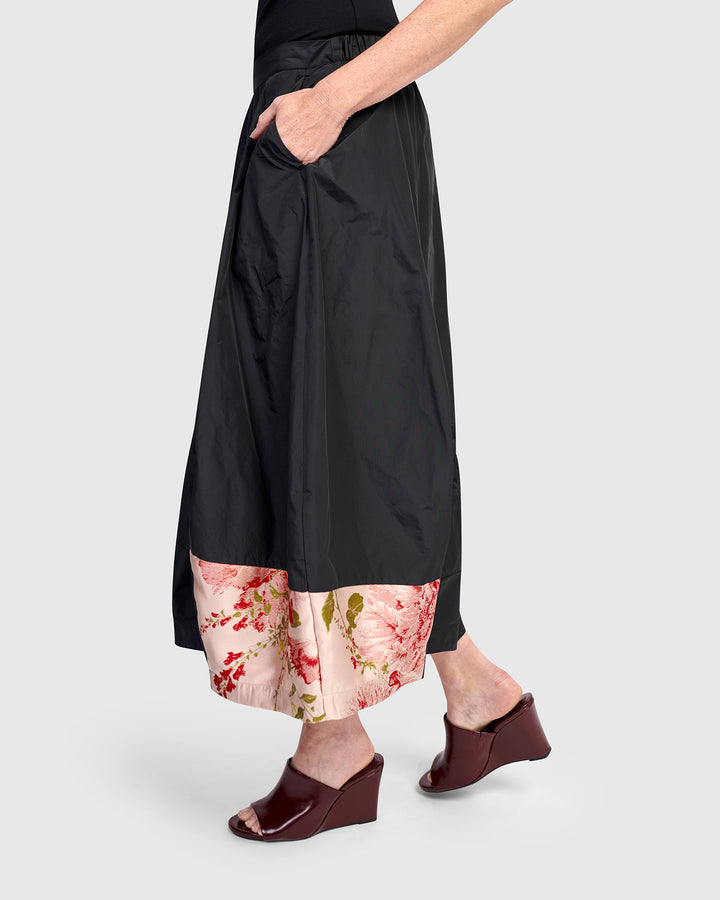 Lauryn Cocoon Skirt, Black