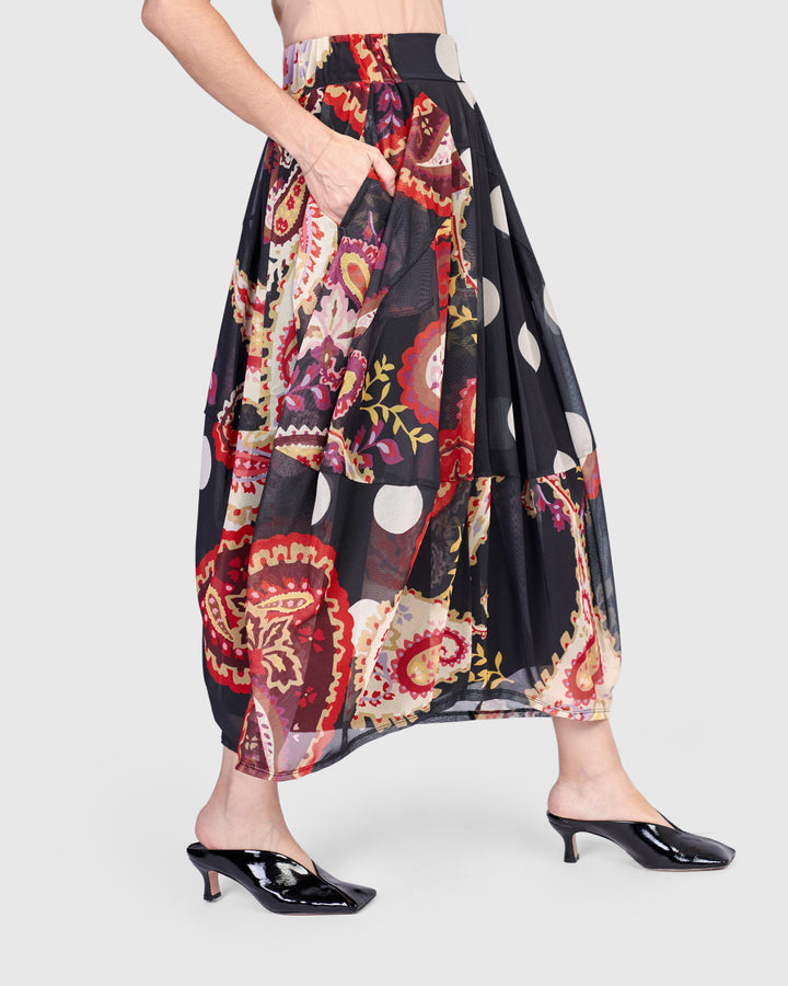 Chateau Cocoon Skirt, Fiesta
