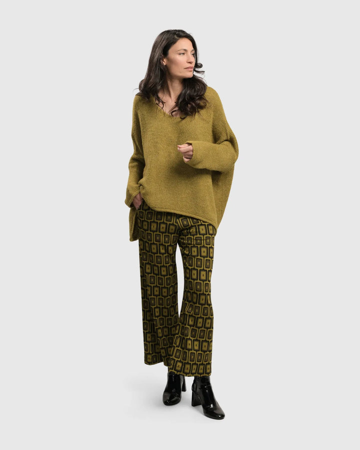Siesta Oversized Sweater, Ochre