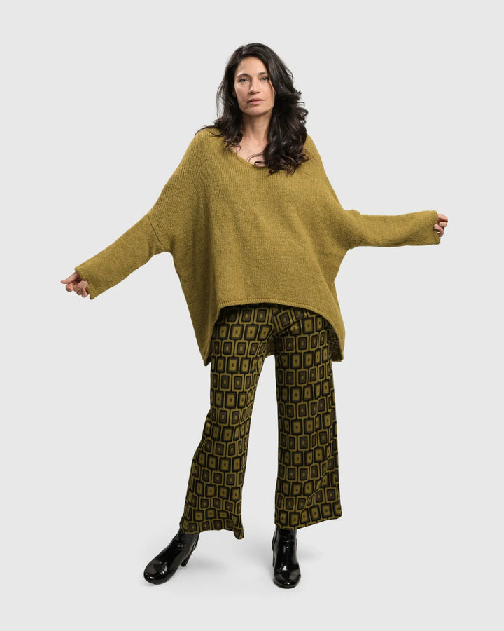 Siesta Oversized Sweater, Ochre