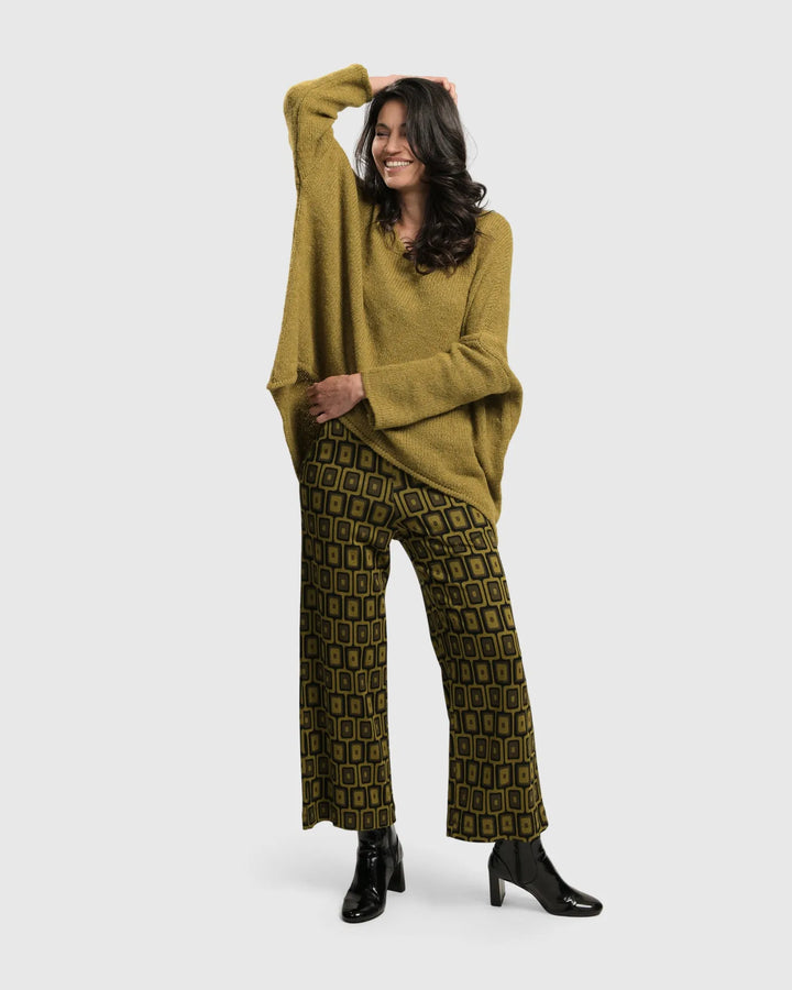 Siesta Oversized Sweater, Ochre