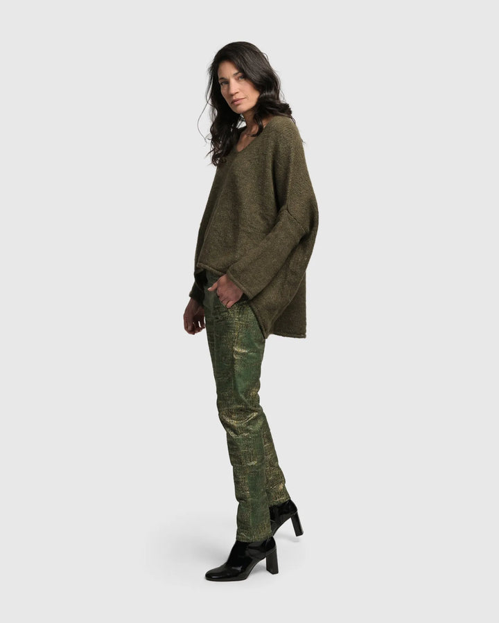 Siesta Oversized Sweater, Taupe