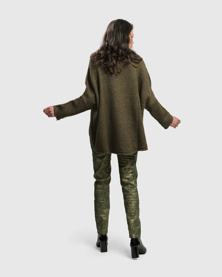 Siesta Oversized Sweater, Taupe