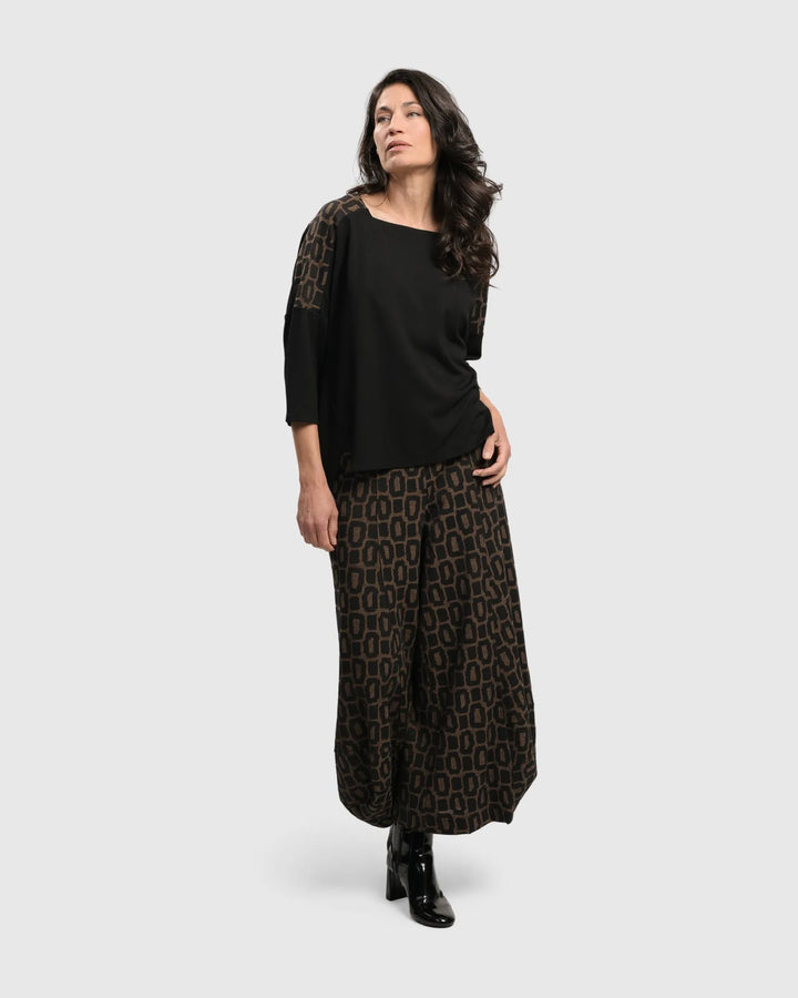 Essential Long Sleeve Tee, Coffee