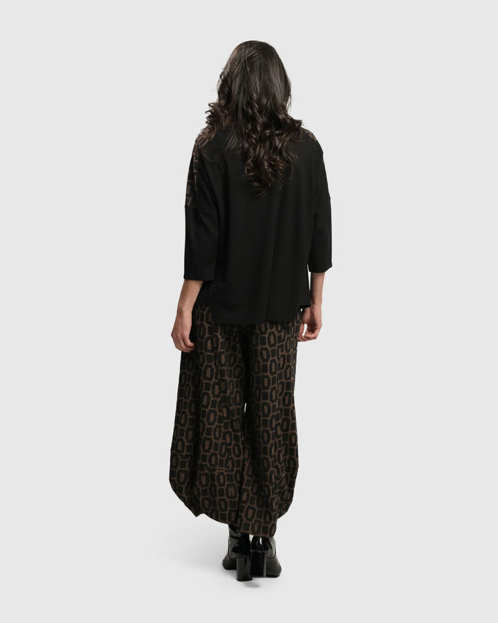 Essential Long Sleeve Tee, Coffee