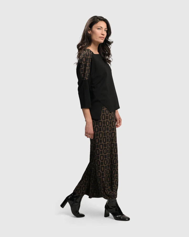 Essential Long Sleeve Tee, Coffee