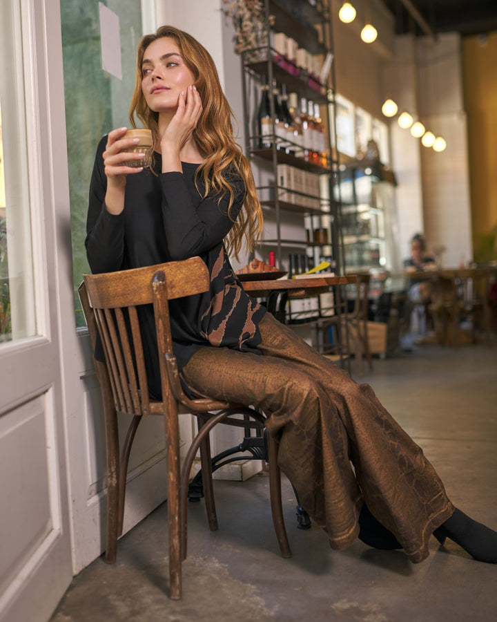 Tendril Handkerchief Top, Wood