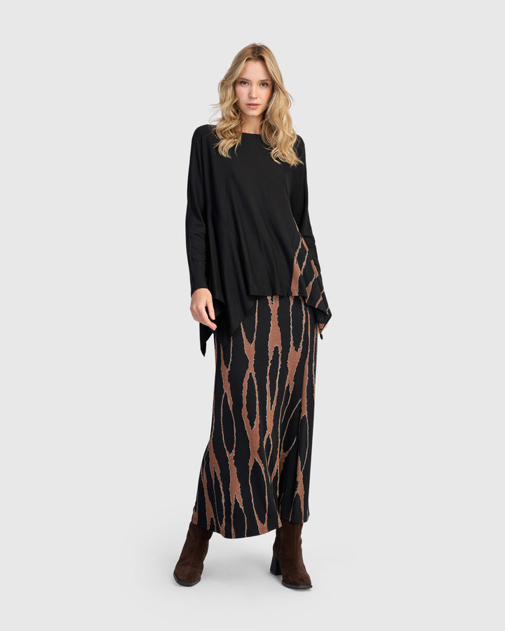 Laurel Pencil Skirt, Wood