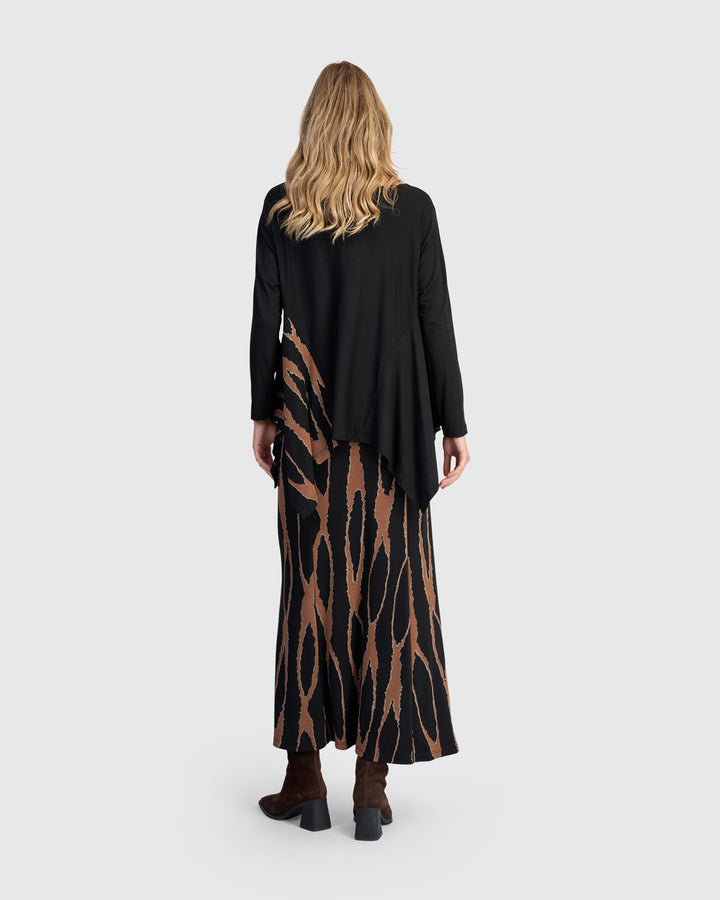 Tendril Handkerchief Top, Wood