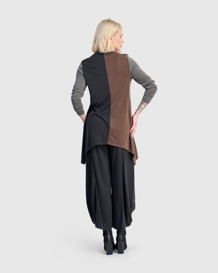 Trace Cupro Tunic Top, Mix