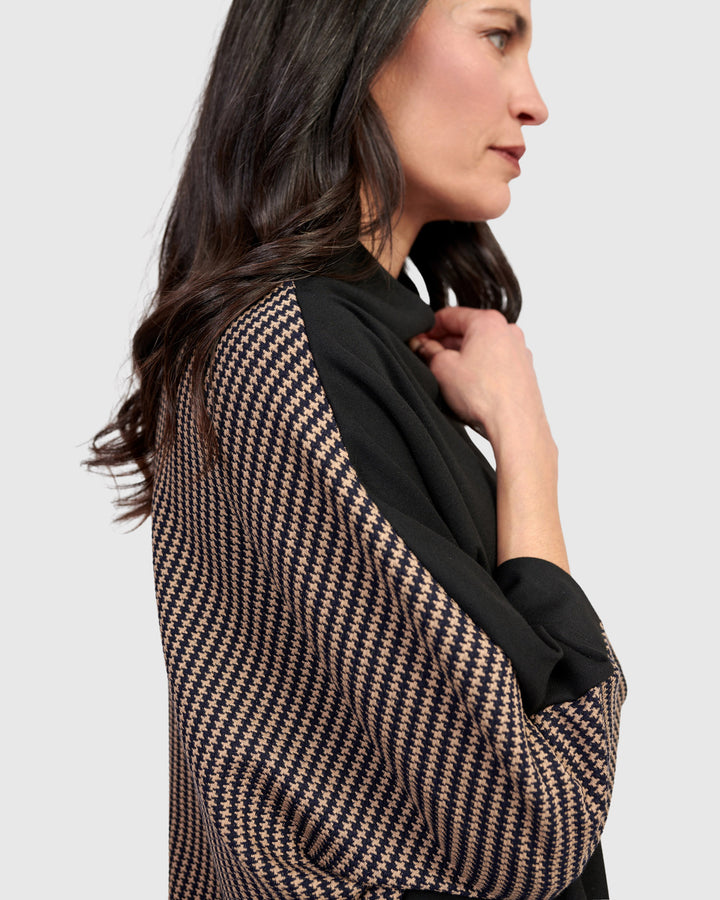 Sheffield Pullover Top, Chocolate