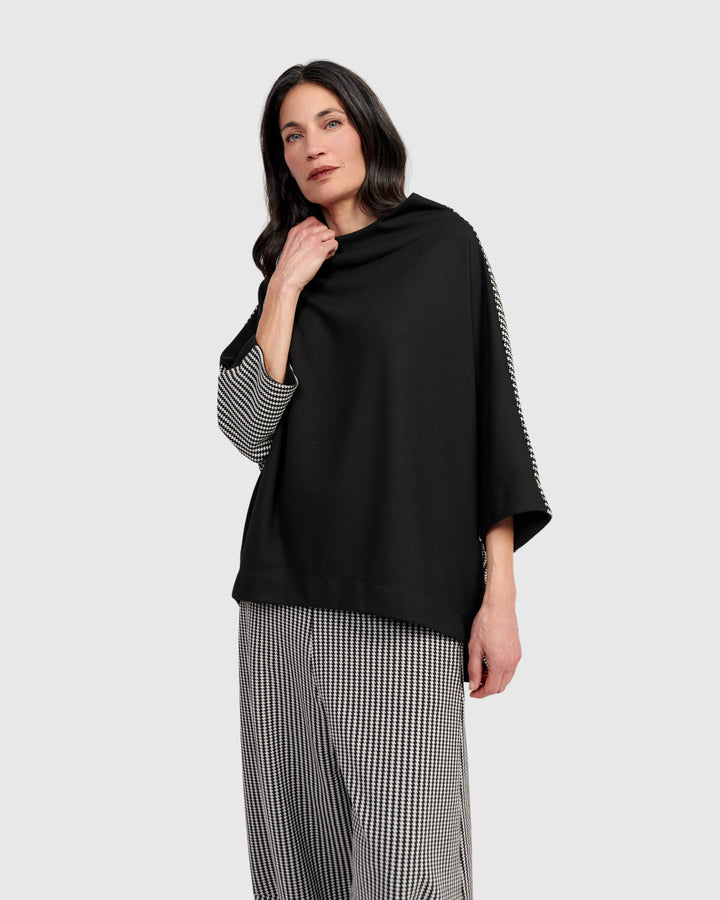 Sheffield Pullover Top, Steel