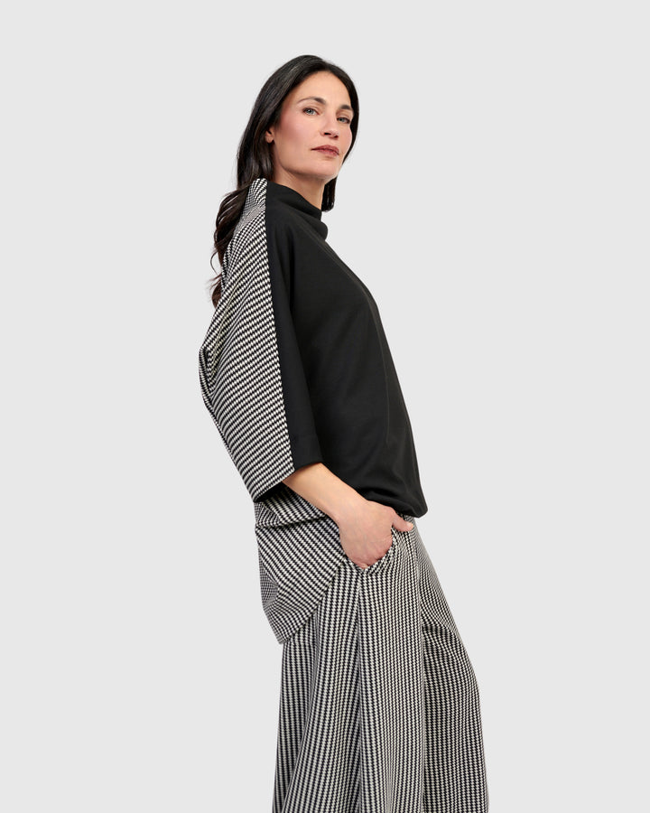 Sheffield Pullover Top, Steel