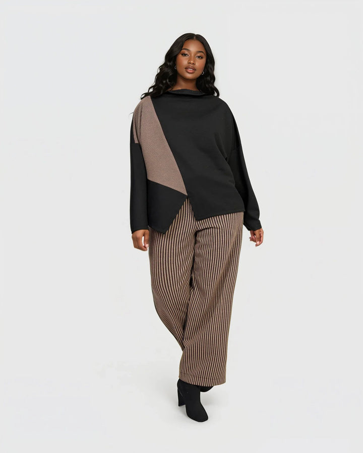 Park Straight Pants, Chocolate