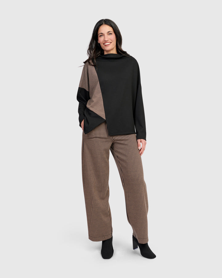 Park Straight Pants, Chocolate