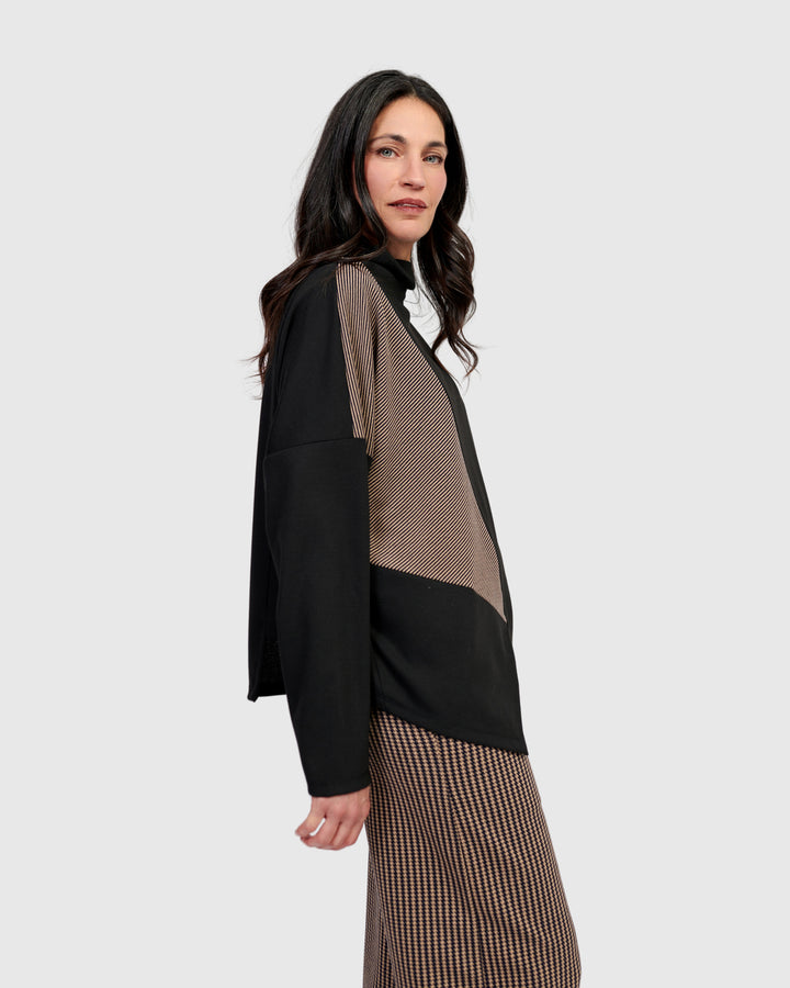 Brighton Funnel Top, Chocolate