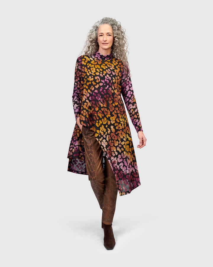 Tempest Hi-Lo Tunic Top, Bloom