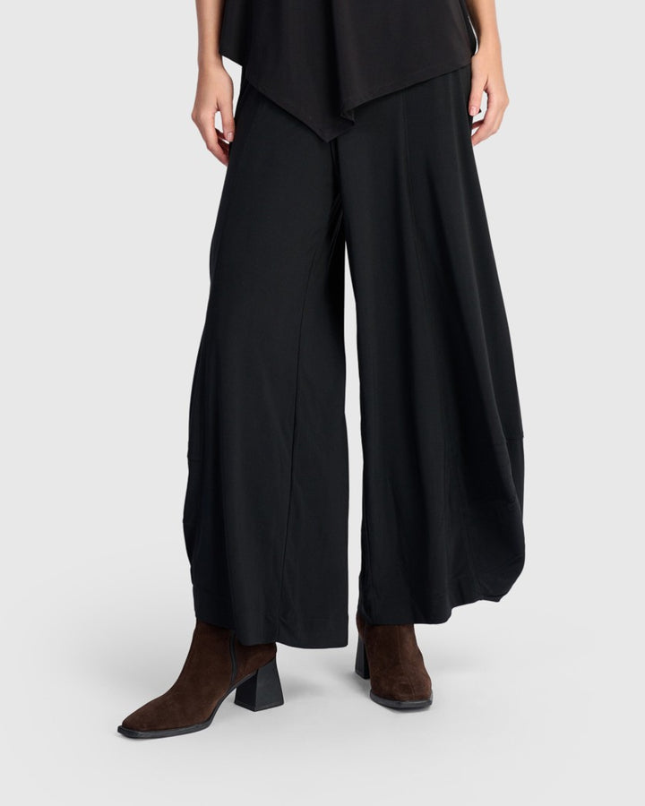 Essential Slinky Punto Pants, Black