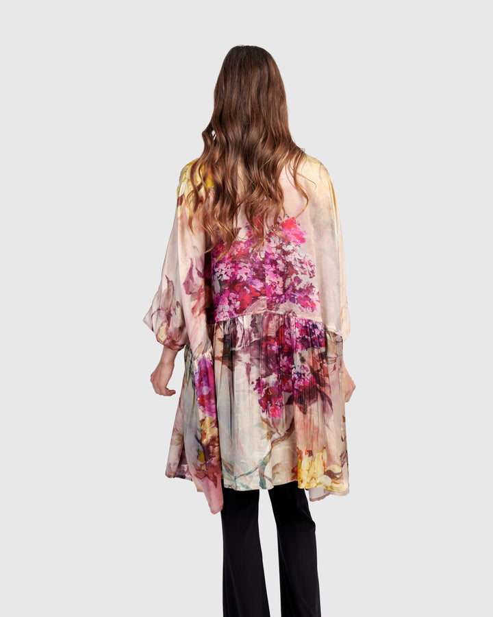 Carlotta Babydoll Tunic Top, Floral