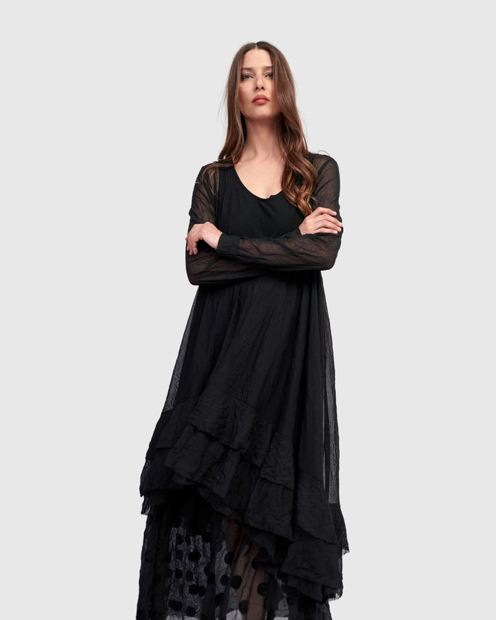 Enchanted Tunic Top, Black