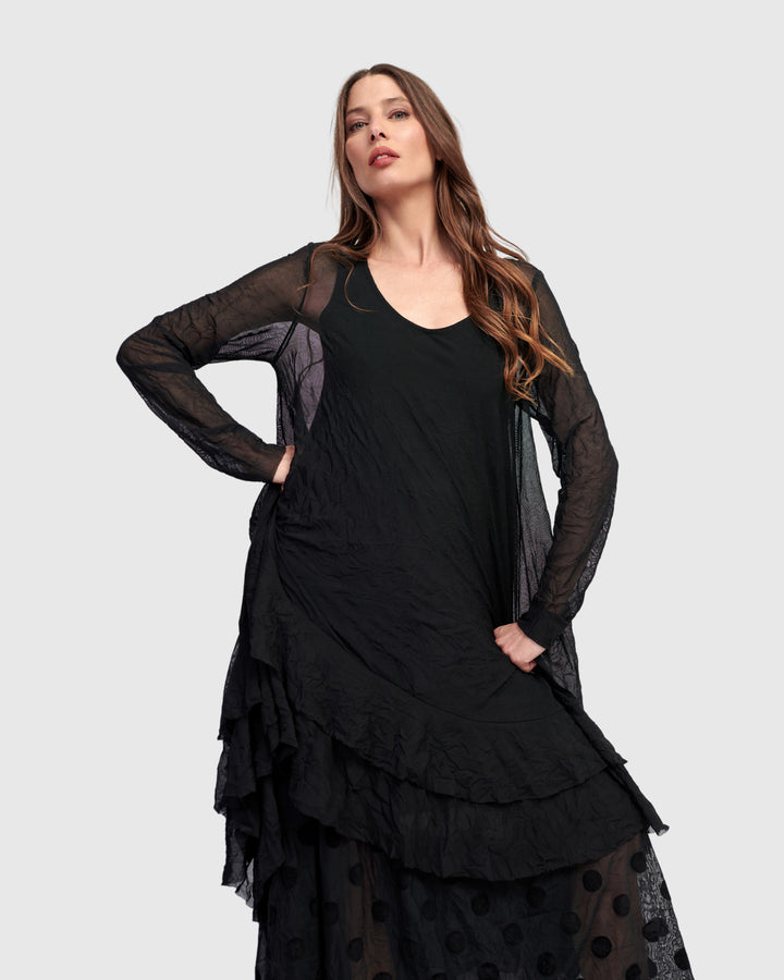 Enchanted Tunic Top, Black