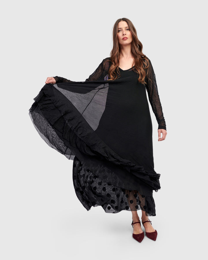 Joanie Maxi Skirt, Black