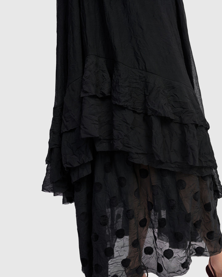 Joanie Maxi Skirt, Black