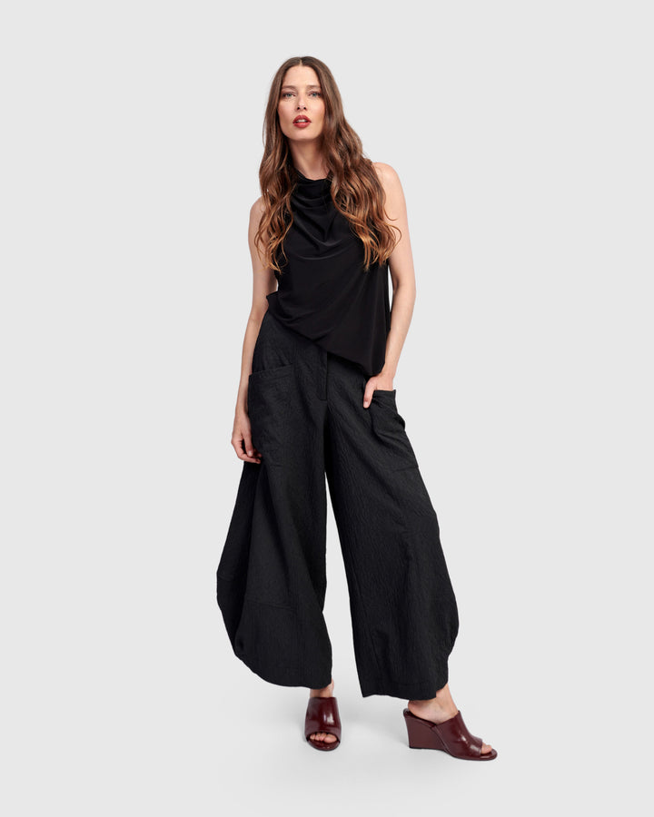 Icon Sleeveless Top, Black