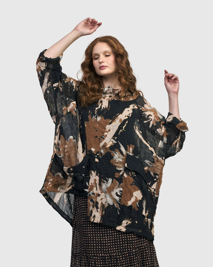 Cordelia Pullover Top, Shimmer