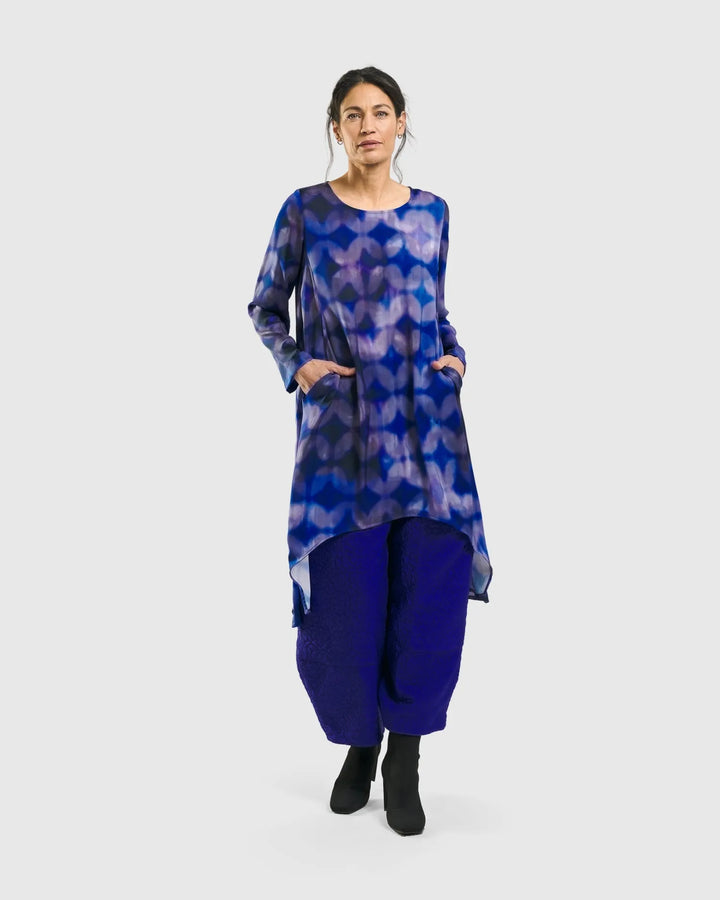 Jacquard Tapestry Pants, Royal