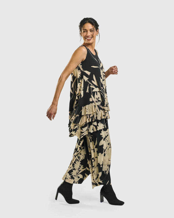 Goldfinch Sleeveless Top, Floral