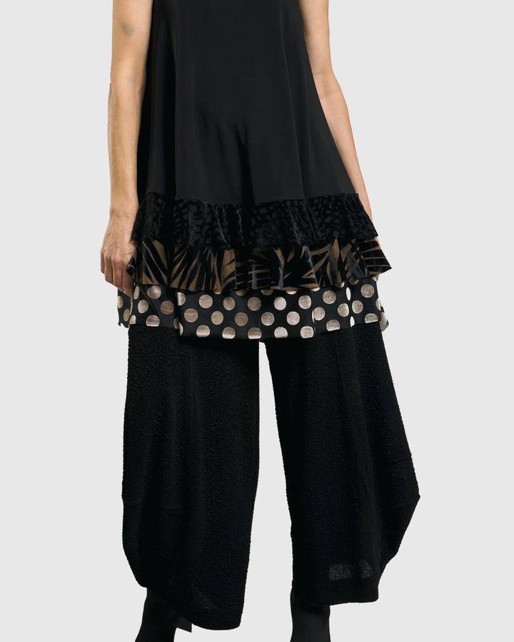 Gemma Sleeveless Tunic Top, Gold