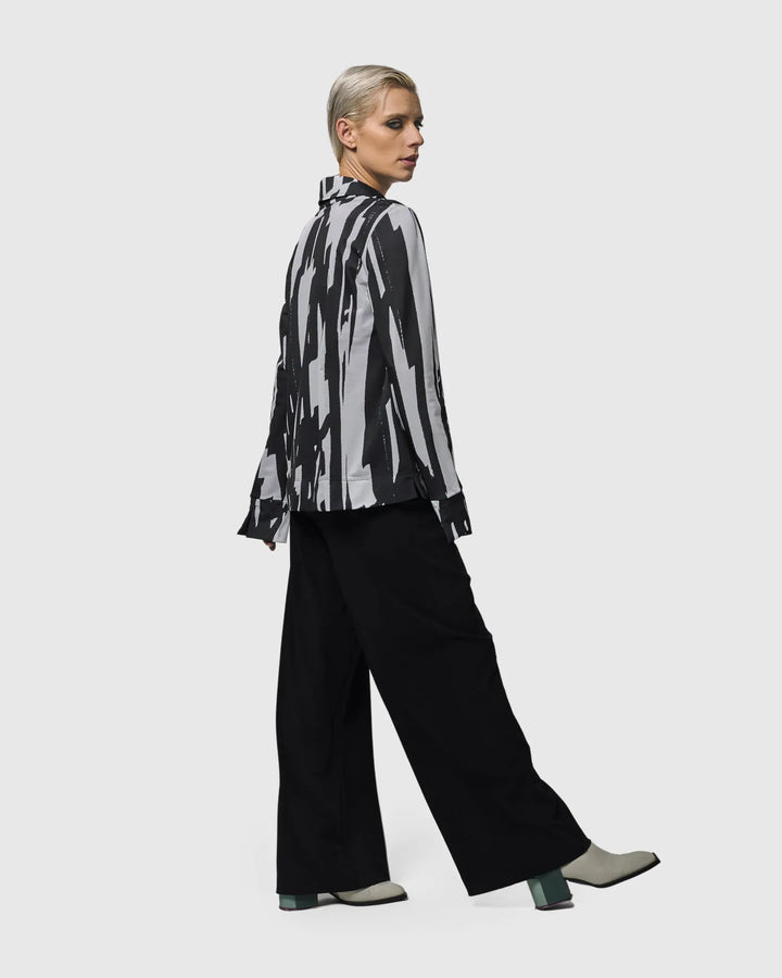 Trinity Straight Leg Pants, Black