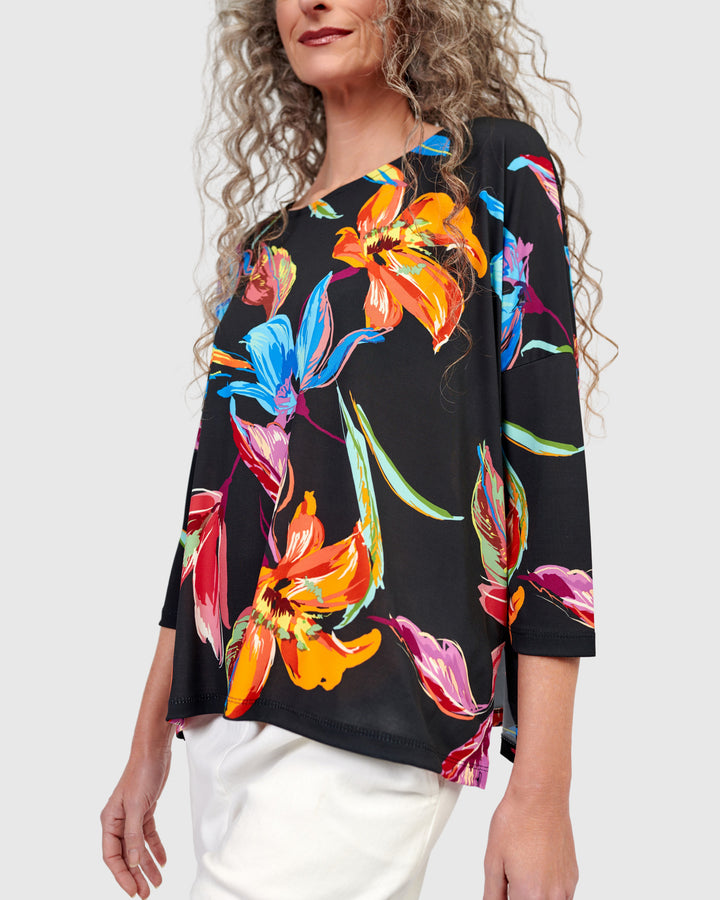 Viva Pullover Top, Bloom